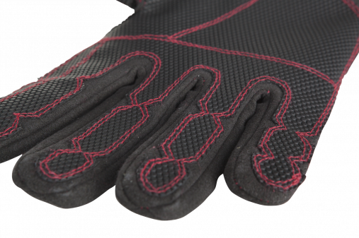 Gants anti-coupure en fibre spéciale tricotée - Gris/Noir - Taille